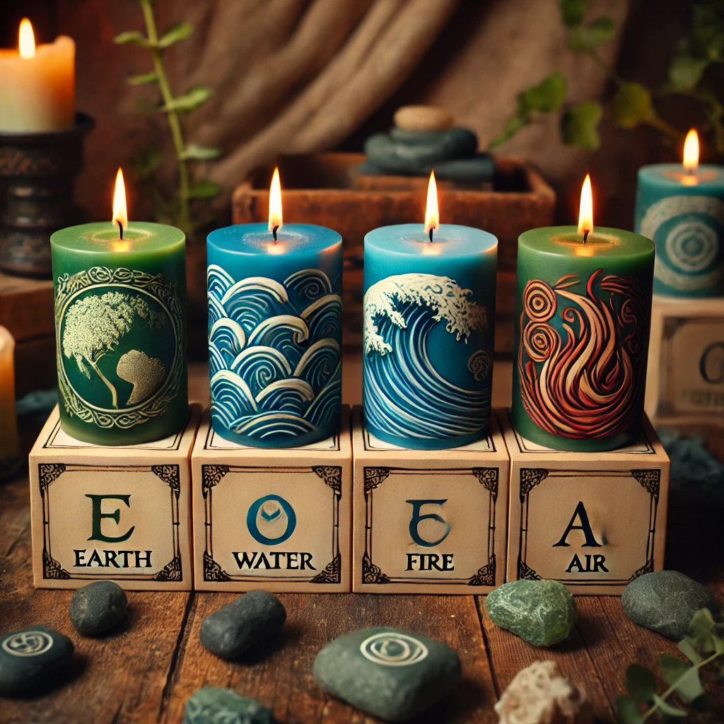 Candles Energy of the Elements